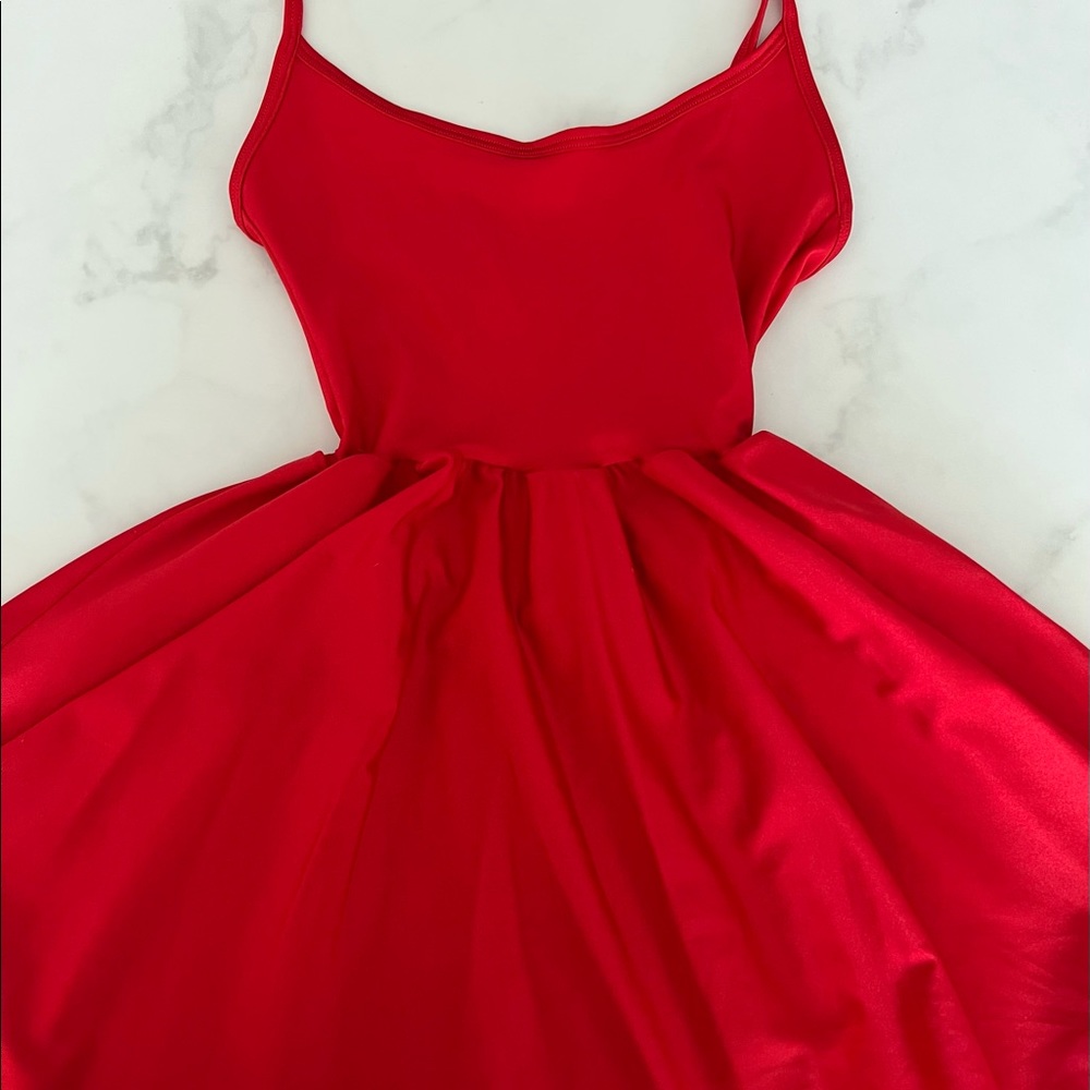 American Apparel Casual Red Dress